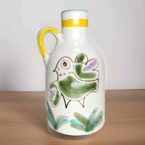 Giovanni De Simone DeSimone Signed Pitcher Jug Picasso-Inspired Italy MCM 1960s